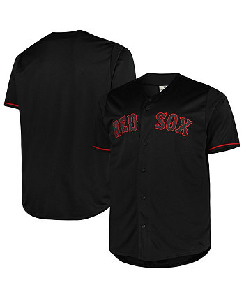 Мужской черный джерси Boston Red Sox Big and Tall Pop Fashion Profile