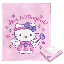 Hello Kitty &#34;Love Is Magical&#34; Fairy Throw Blanket Hello Kitty