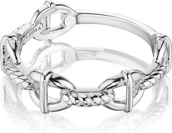 Серебряное кольцо Cavallo Link Stack Judith Ripka