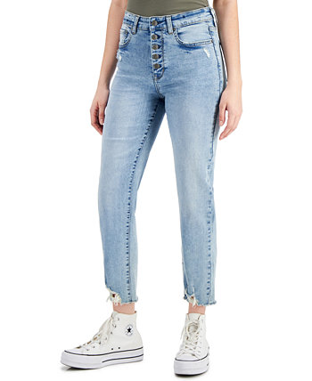 Рваные узкие прямые джинсы для юниоров Vanilla Star