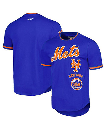 Мужская классическая футболка в стиле ретро Royal New York Mets Cooperstown Collection Pro Standard