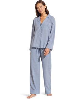 Женская Пижама Eberjey Nautico Long Pj Set Eberjey