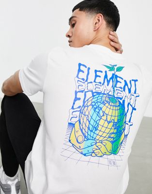 Белая футболка Element Groman Element