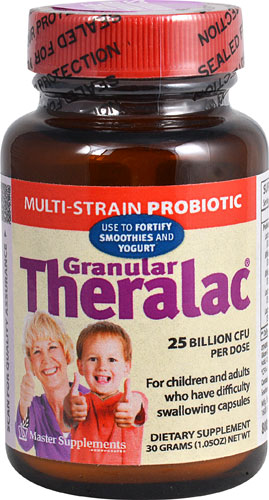 Master Supplements Children's Theralac® Mult-Strain Probiotic -- 25 миллиардов КОЕ -- 30 г Master Supplements
