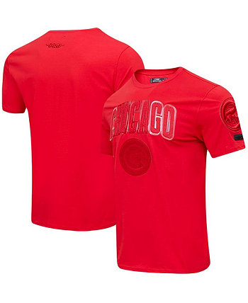 Мужская футболка Chicago Cubs Classic Triple Red Pro Standard