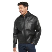 Мужская винтажная кожаная мото куртка Vintage Leather