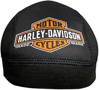 Шапка бини Harley-Davidson Gated Bar & Shield Logo - Черная Harley-Davidson