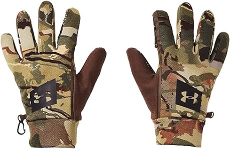 Under Armour Mens Hunt Early Season Fleece Gloves Under Armour