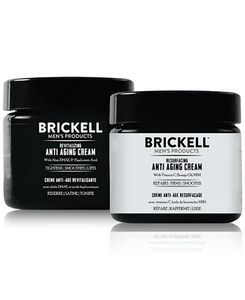Мужские товары Brickell, 2 шт. Набор дневных и ночных кремов Brickell Mens Products