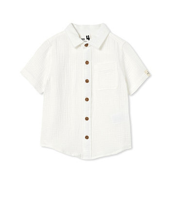 Рубашка с короткими рукавами для мальчиков Toddler Boys Resort COTTON ON