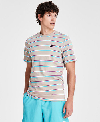 Men's Sportswear Club Stripe T-Shirt Nike