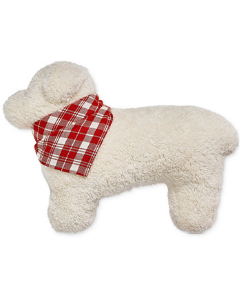 Sherpa Dog Decorative Pillow, 12" x 22", Created for Macy's Holiday Lane