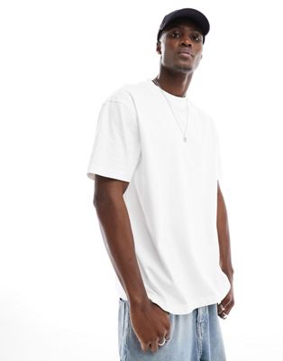 Another Influence heavyweight oversized T-shirt in white Another Influence