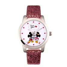 Женские серебряные часы Disney с Микки Маусом и Минни Маус Disney
