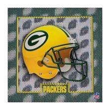 Green Bay Packers 5D Technology Coaster Set Unbranded