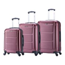 Набор чемоданов InUSA Pilot из 3 предметов с жестким корпусом Spinner INUSA