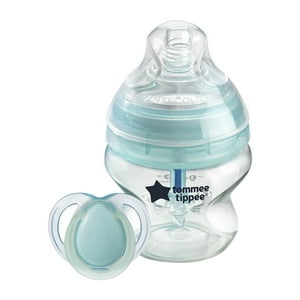 Tommee Tippee Anti-Colic Baby Bottle and Pacifier Set - 9 Ounces, 0-2 Months, Newborn (1 Count) Tommee Tippee