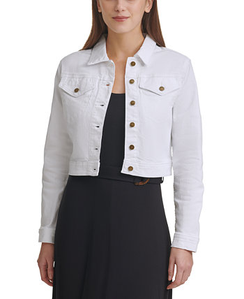 Calvin klein 2024 white denim jacket