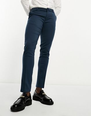 Темно-синие узкие брюки New Look New Look