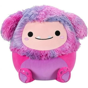 Squishmallows Original 14-Inch Woxie Magenta Bigfoot with Tie-Dye Mane - Official Jazwares Large Plush Squishmallows