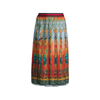 Плиссированная юбка-миди с принтом Aztec Stella Jean