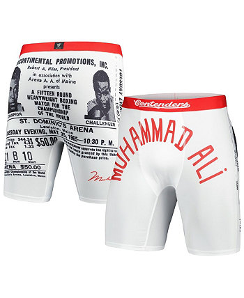 Мужские белые боксеры Mohammed Ali 1965 Robe Contenders Clothing