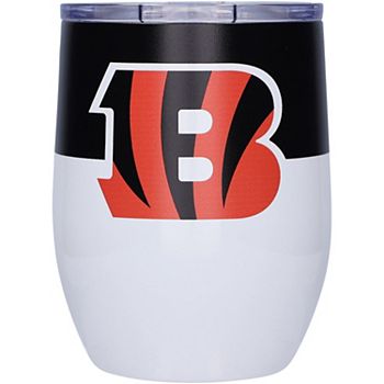 Cincinnati Bengals 16oz. Colorblock Stainless Steel Curved Tumbler Unbranded