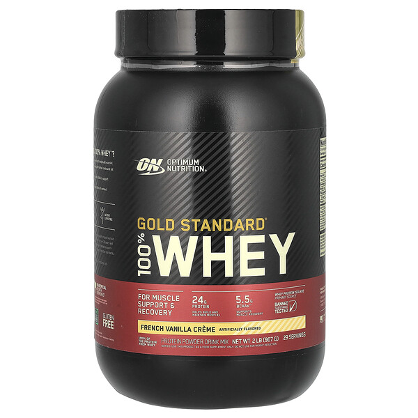 Gold Standard 100% Whey, Ваниль 907 г - Optimum Nutrition Optimum Nutrition