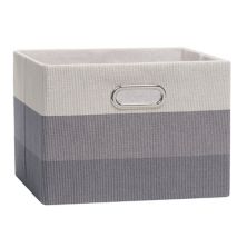 Lambs & Ivy Gray Ombre Foldable/collapsible Storage Bin/basket Lambs & Ivy