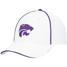 Men's Colosseum  White Kansas State Wildcats Take Your Time Snapback Hat Colosseum