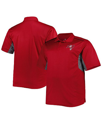 Мужская красная рубашка-поло Tampa Bay Buccaneers Big and Tall Team Color Fanatics