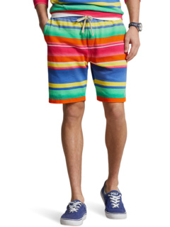 8,5-дюймовые полосатые махровые шорты для спа-салонов Polo Ralph Lauren