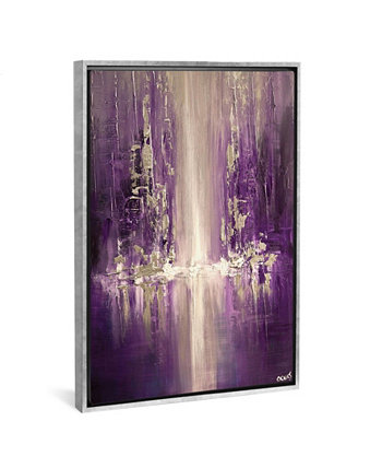 Пурпурный дождь от Осната Цадок Холст, завернутый в галерею - 26 "x 18" x 0,75 " ICanvas