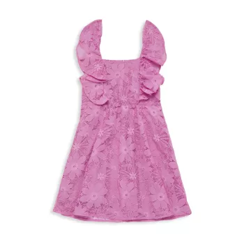 Маленькая девочка &amp;amp; Кружевное платье для девочки RACHEL PARCELL