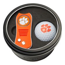 Набор инструментов и мячей для гольфа Team Golf Clemson Tigers Switchfix Divot Team Golf
