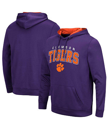 Men's Clemson Tigers Resistance Pullover Hoodie Colosseum