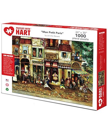 Набор Mon Petit Paris 24 x 30 дюймов от Jennifer Garant, 1000 штук Hart Puzzles