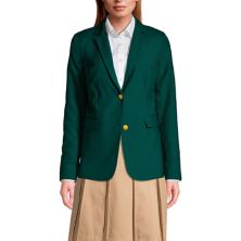 Женская школьная форма Lands End, куртка-блейзер с 2 пуговицами и рюкзаком Lands' End
