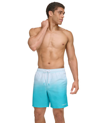 Мужские плавки для волейбола 7 дюймов с градиентным принтом Calvin Klein