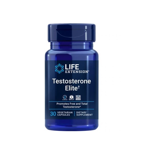Testosterone Elite – 30 вегетарианских капсул Life Extension