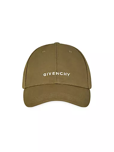 Бейсболка Givenchy с вышивкой из хлопка rip and repair Givenchy