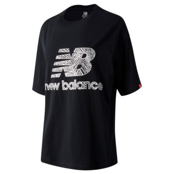 Женская футболка NB Athletics с животным принтом New Balance