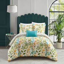 Chic Home Blaire Reversible Floral Pattern Comforter Set Chic Home