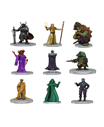 Неигровые персонажи с критической ролью в Wildemount PrePainted Miniatures Wave 3 RPG Figures Set, 9 шт. WizKids Games