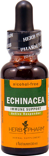 Herb Pharm Поддержка иммунитета с эхинацеей без спирта -- 1 жидкая унция Herb Pharm