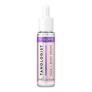 Tanologist Self Tan Drops, Dark Tanning Water, Liquid, for Face & Body, 1.01 fl. oz. /30 ml Bottle TANOLOGIST