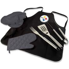 Фартук и сумка-тоут для барбекю Pittsburgh Steelers для пикника Picnic Time