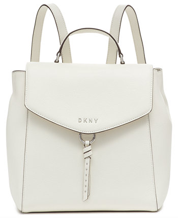 dkny lola leather backpack