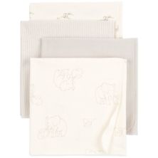 Baby Carter's 4-Pack Elephant Print Receiving Blankets Set Carter's