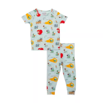 Baby Boy's &amp; Пижамный комплект с принтом «Продавцы фруктов» для маленького мальчика MAGNETIC ME
